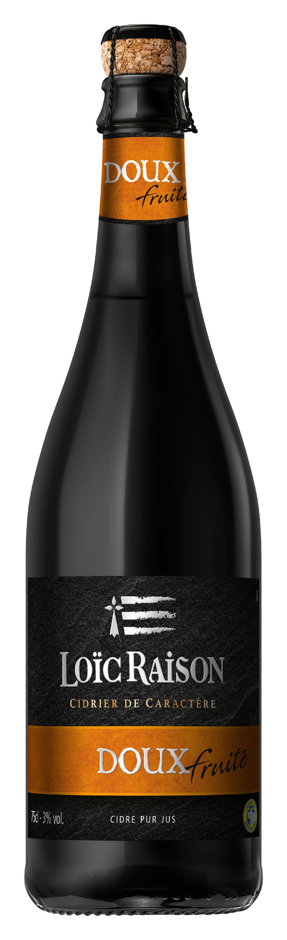 Loïc Raison - Cidre doux fruité (750ml)