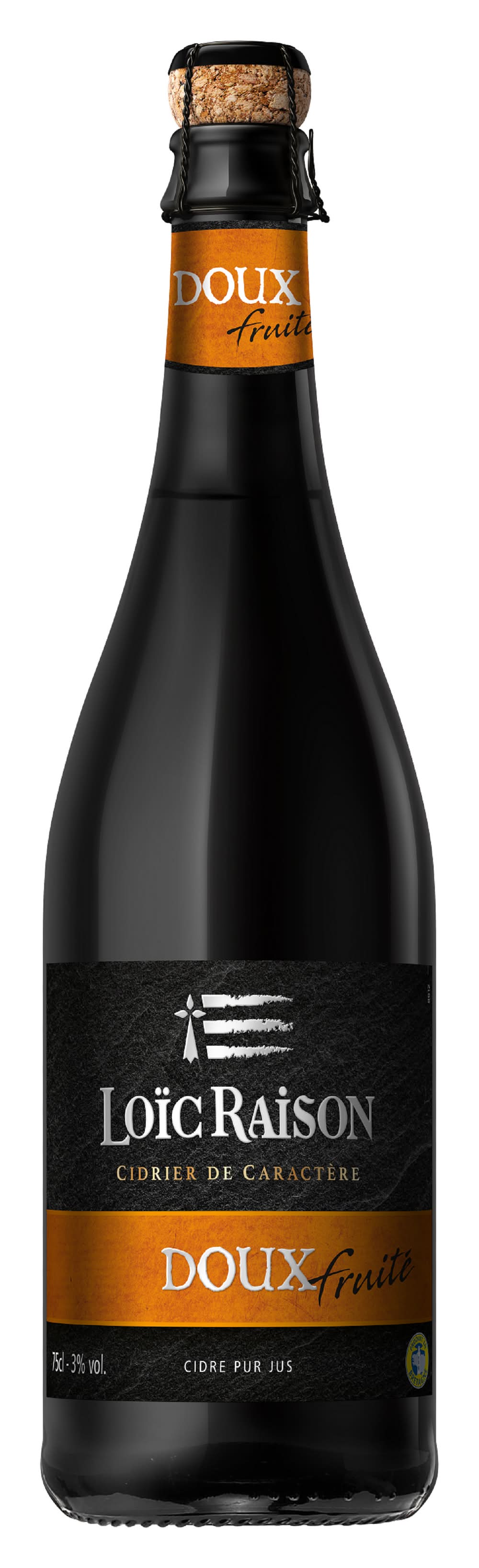 Loïc Raison - Cidre doux fruité (750ml)