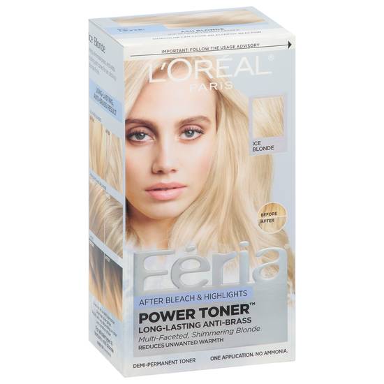 L'oréal Feria Power Toner After Bleach & Highlights Hair Color