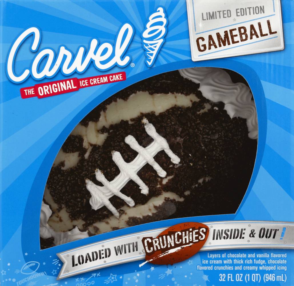 Carvel Ice Cream Cake Game Ball (32 fl oz)