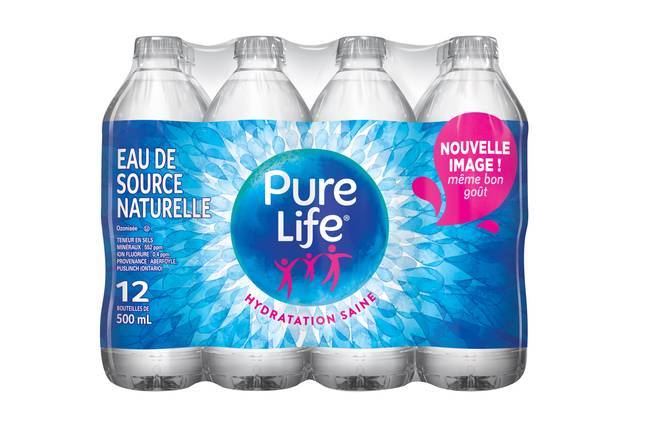 Eau Pure Life/Pure Life Water 12PK (500ml)