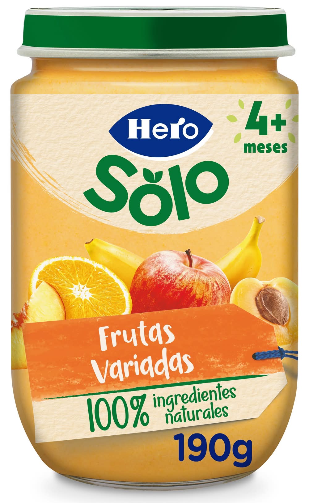 Tarrito frutas variadas · Hero (190 g)