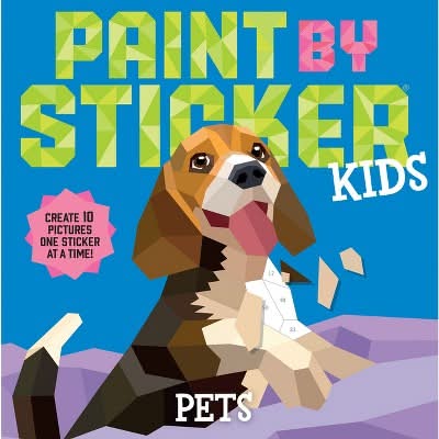 Workman Paint By Sticker Kids Pets