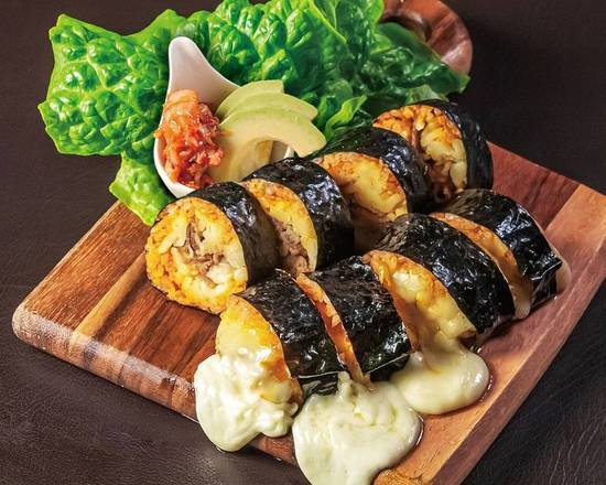 アボカドキムチチーズキンパ Avocado & Kimchi Cheese Gimbap