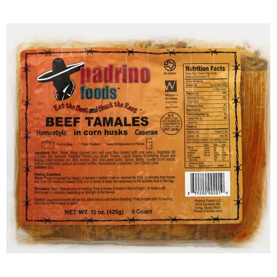 Padrino Foods Tamales