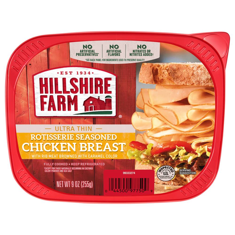 Hillshire Farm Rotisserie Seasoned Sliced Chicken Breast (9 oz)