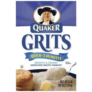 Quaker - Quick White Grits - 5 lb Box