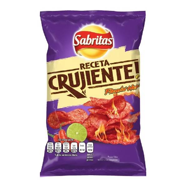 Sabritas papas receta crujiente flamin hot