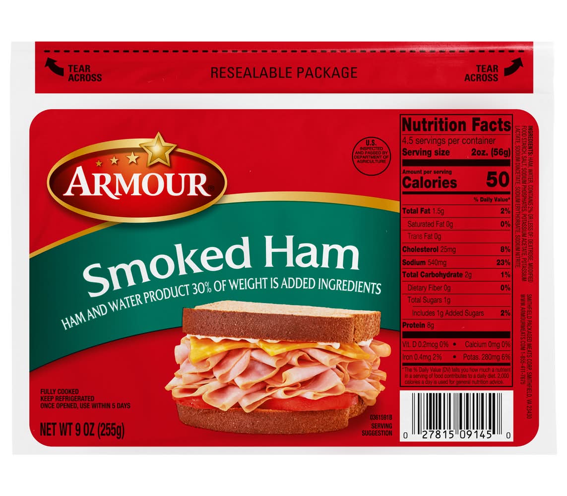 Armour Smoked Ham (9 oz)