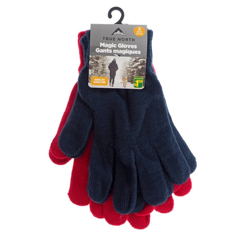 Ladies 2un Solid magic Gloves