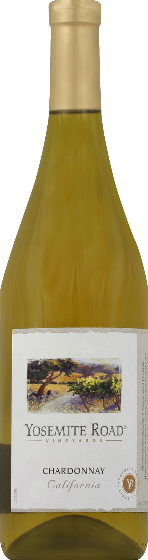 Yosemite Road Vineyards Chardonnay California White Wine (750 ml)