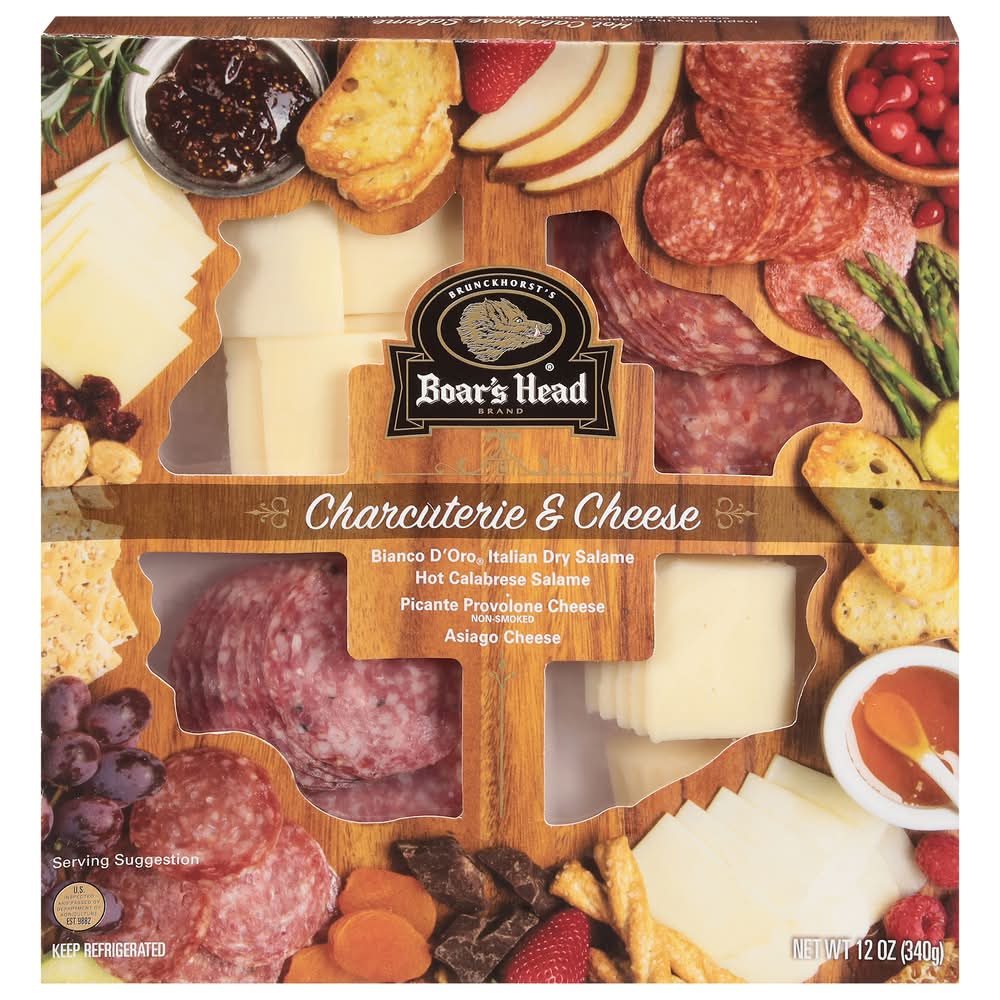 Boar's Head Charcuterie & Cheese Tray (12 oz)