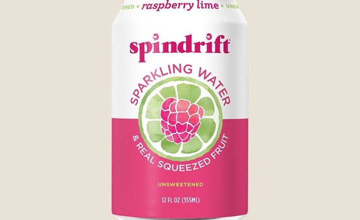 Raspberry Lime Spindrift Sparkling Water
