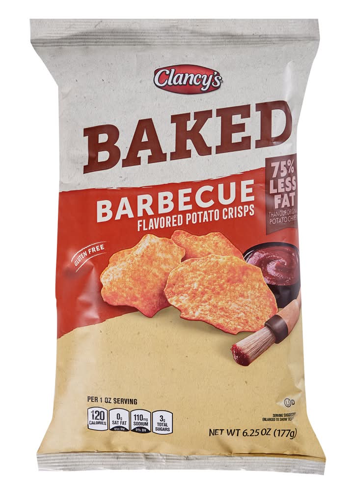 Clancy's Baked Potato Crisps, Barbecue (6.25 oz)