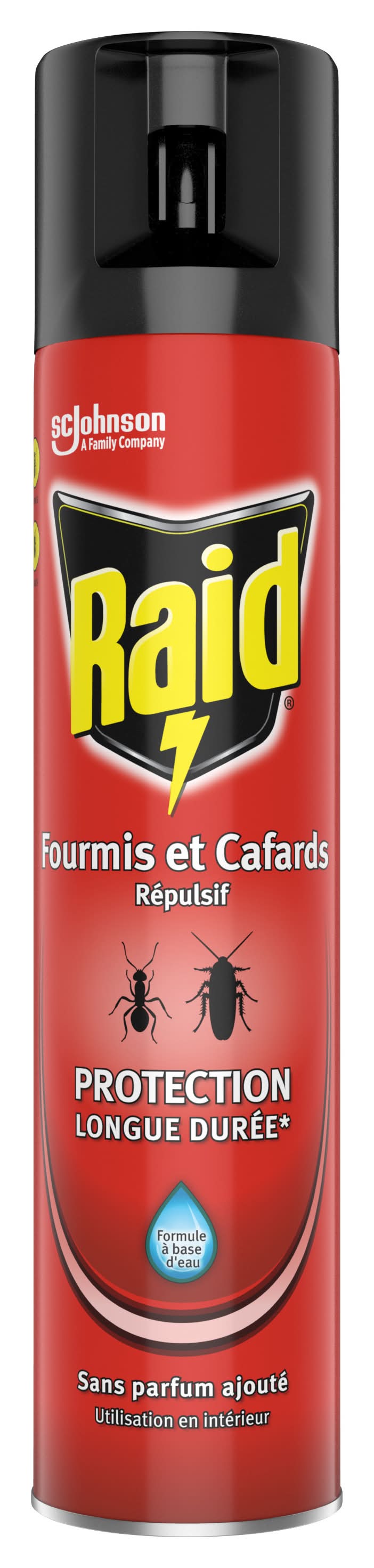 Raid - Aérosol répulsif fourmis et cafards (300ml)