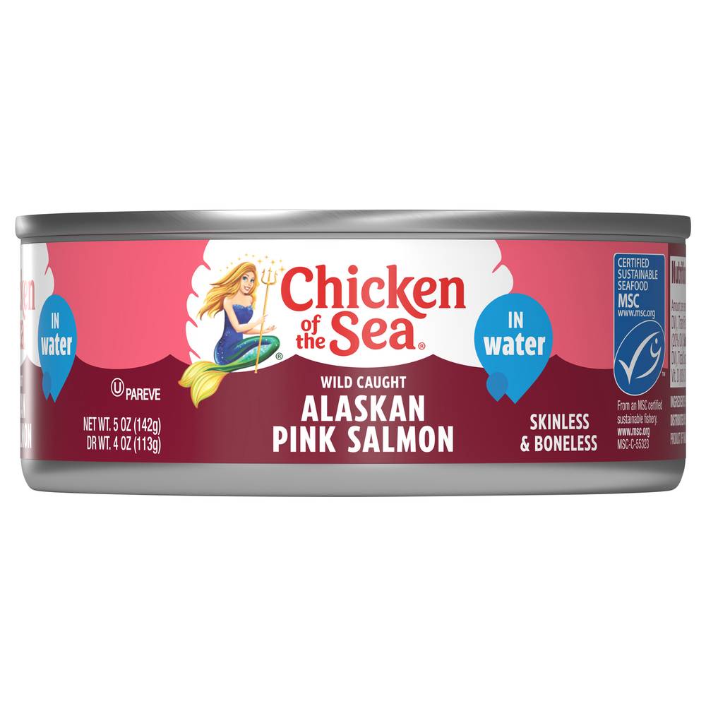 Chicken of the Sea Skinless & Boneless Pink Salmon in Water