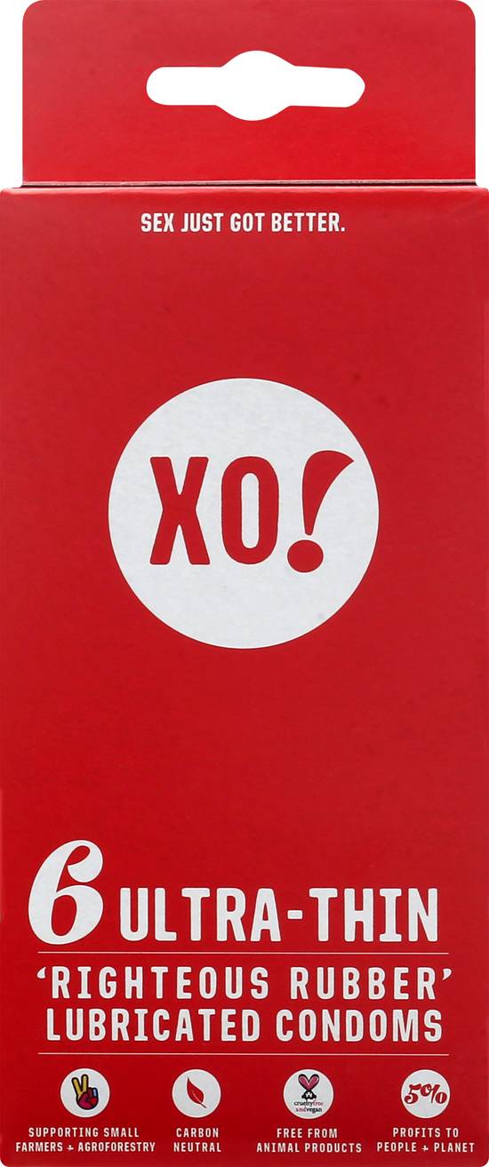 Xo! Ultra Thin Lubricated Condoms