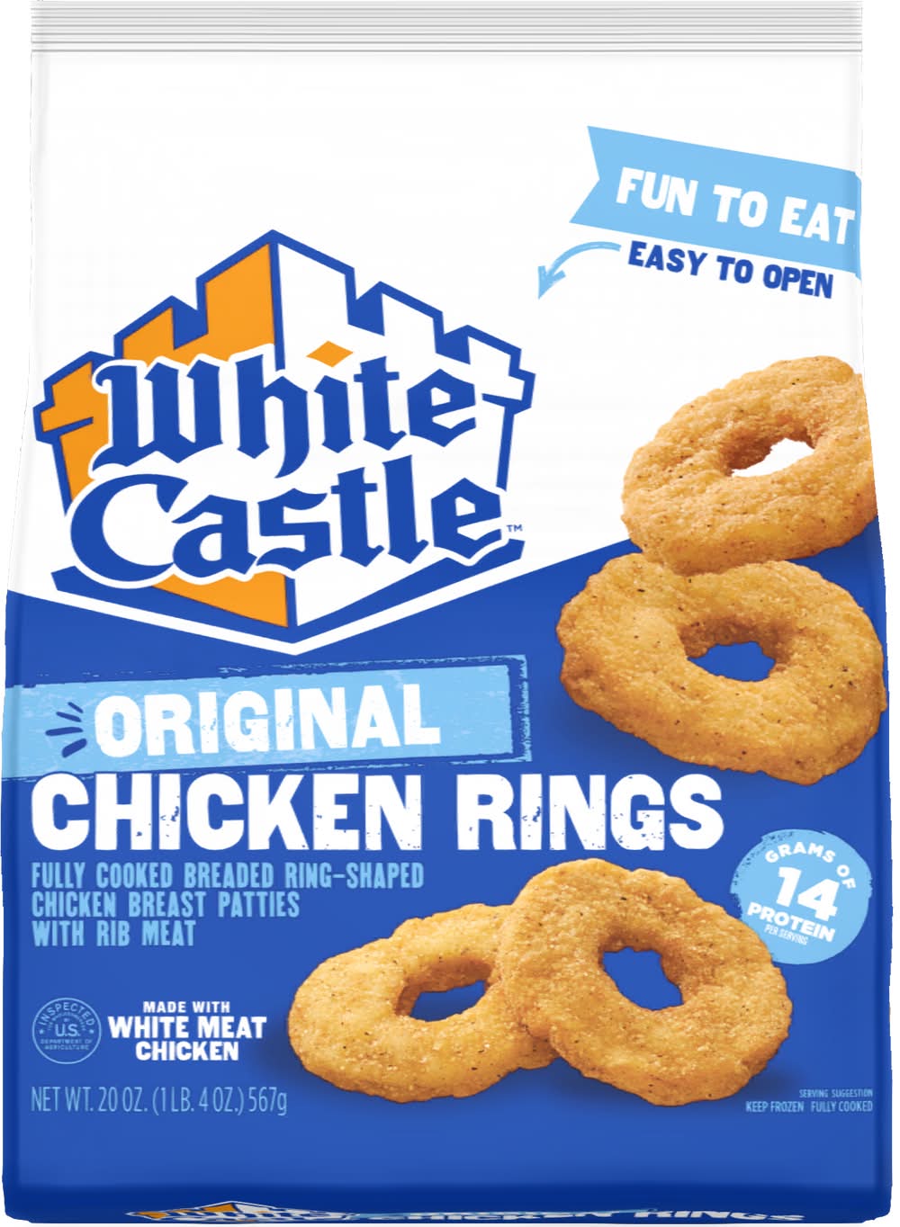 White Castle Original Chicken Rings (20 oz)