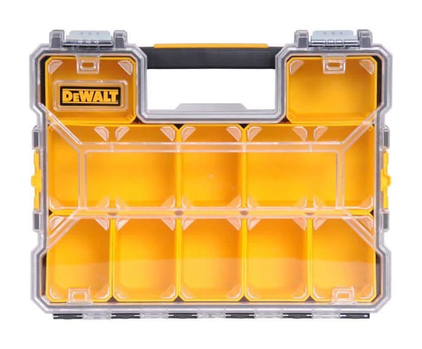 Dewalt Plastic 10-Compartment Deep Pro Small Parts Organizer