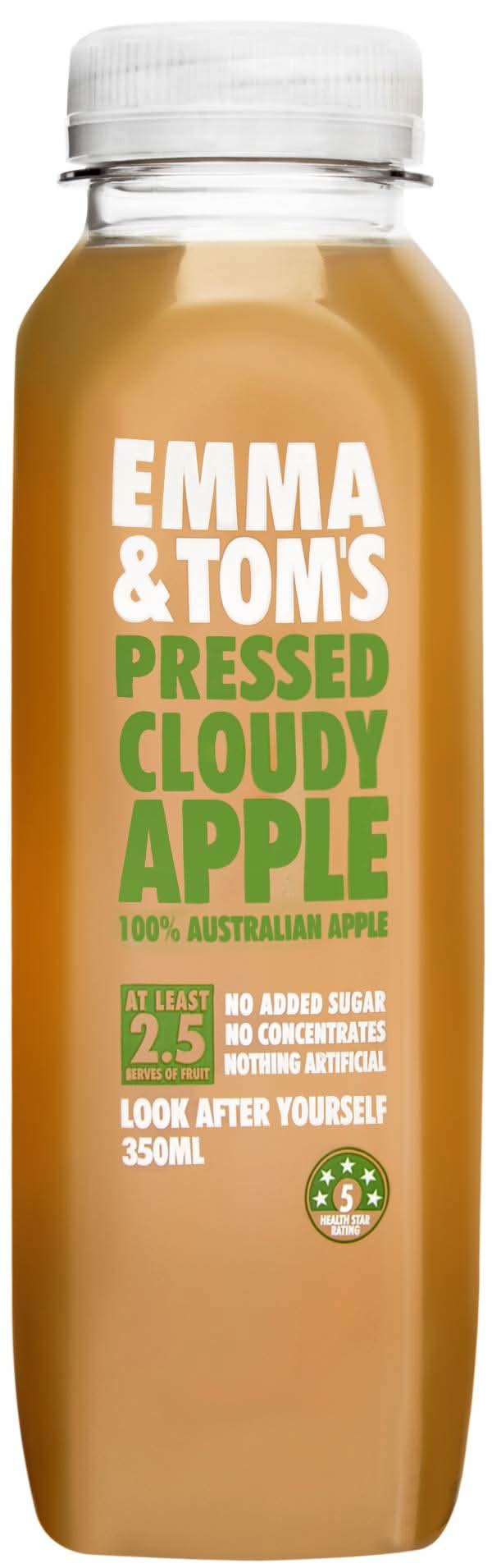 Emma & Tom's Cloudy Apple Juice 350ml