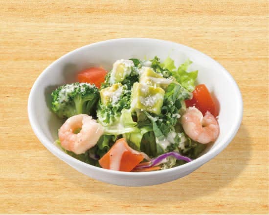 海老アボカドと彩り野菜のサラダ（S） Shrimp, Avocado and Seasonal Vegetables Salad (S)