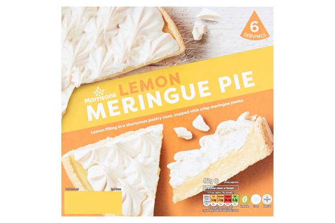Morrisons Lemon Meringue Pie 475g