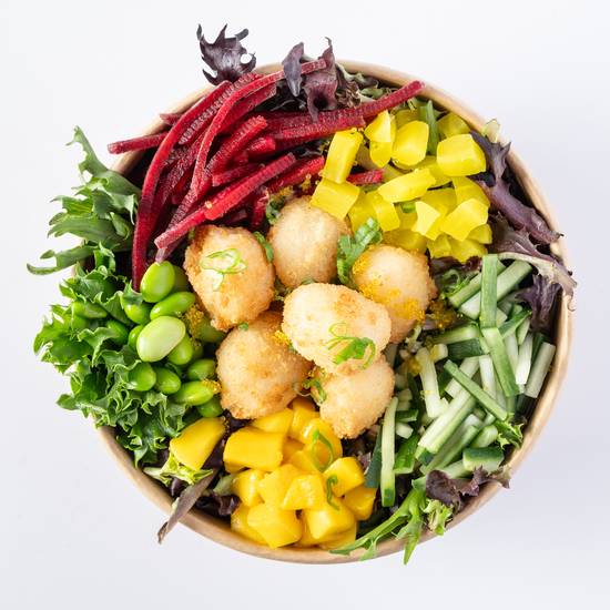 POKÉ PÉTONCLES POP CORN / POP CORN SCALLOP POKE