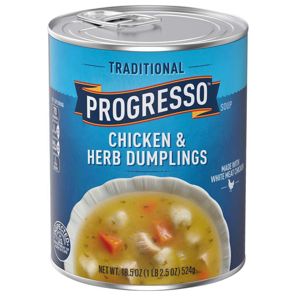 Progresso Traditional Chicken Herb Dumpling Soup