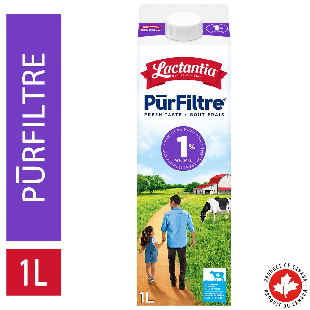Lactantia 1% Purfiltre Partly Skimmed Milk (1 L)