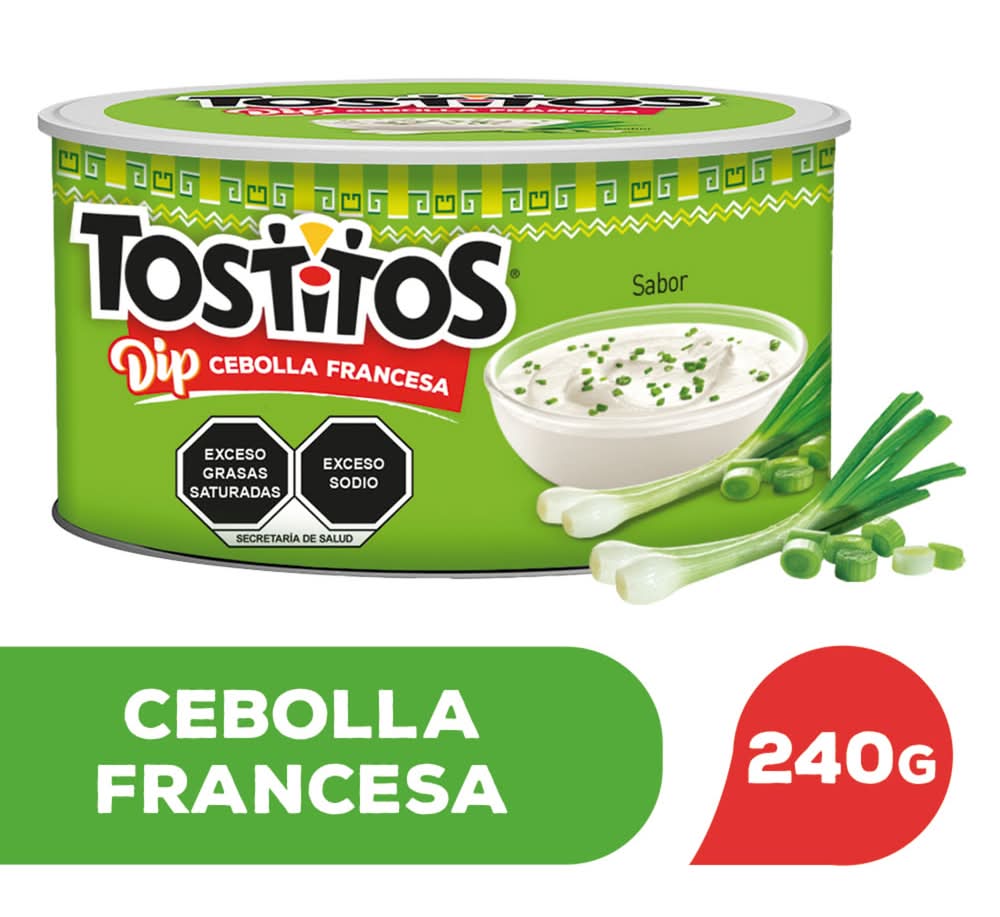 Tostitos · Crema para untar, cebolla francesa (240 g)