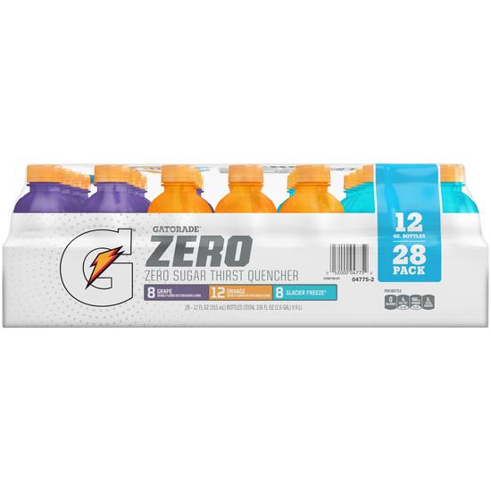 Gatorade Zero Sugar Variety Thirst Quencher (28 pack, 12 fl oz)