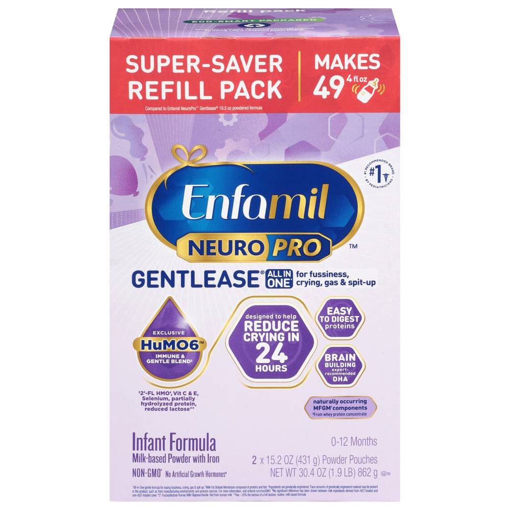 Enfamil Neuro Pro 0-12 Months Gentlease Infant Formula (1.9 lbs)