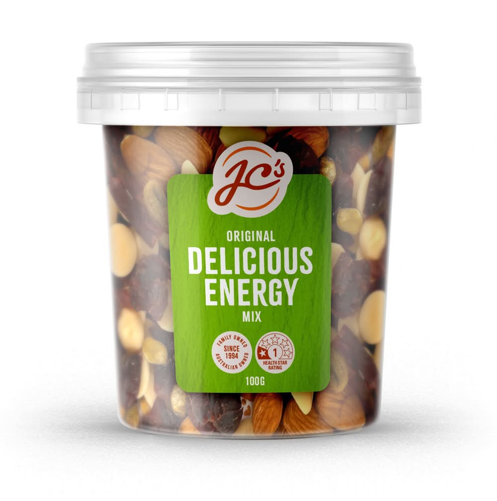 Jc's Snack & Go Cups Energy mix 100g