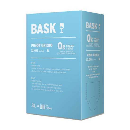 BASK Pinot Grigio 3L (12.0% ABV)