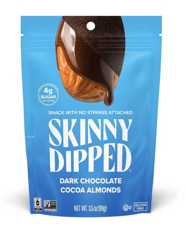 Skinny Dipped Almonds Dark Chocolate Cocoa 3.5oz