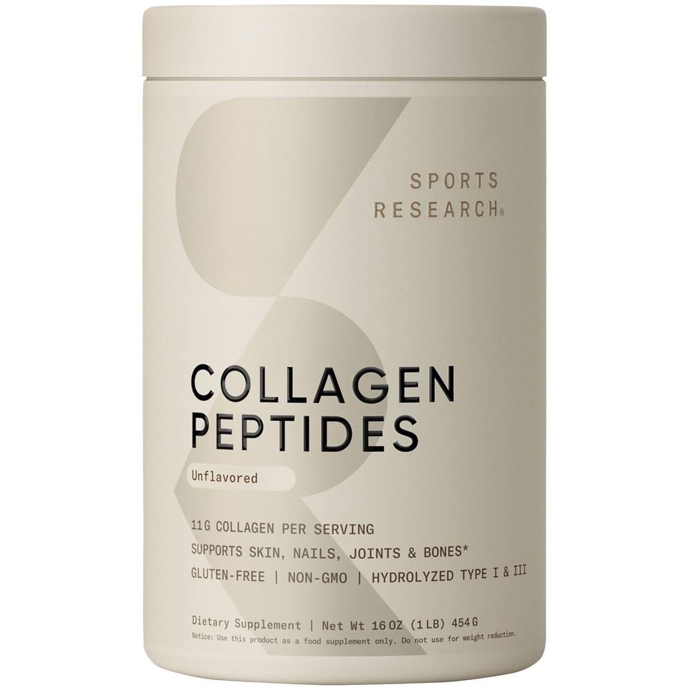 Hydrolyzed Collagen Peptides Powder - Unflavored (41 Servings)