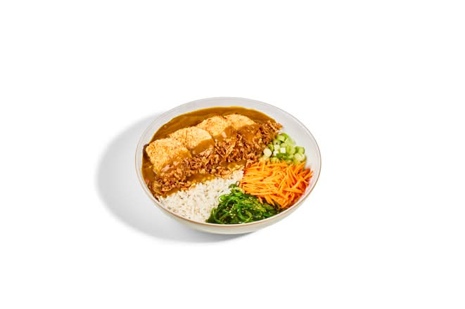 Pumpkin Katsu Rice Bowl