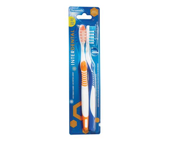 Personnelle Interdental Plus Toothbrush (2 units, soft)