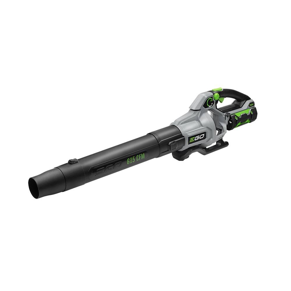 EGO POWER+ 56-volt 615-CFM 170-MPH Battery Handheld Leaf Blower 2.5 Ah (Battery and Charger Included) | LB6151