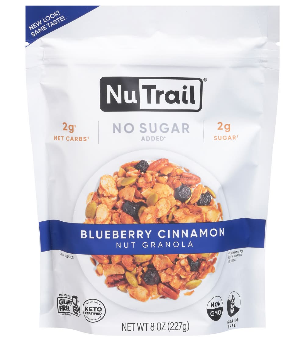 NuTrail Nut Granola, Blueberry Cinnamon (8 oz)