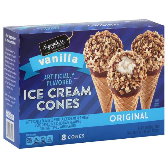 Signature Select Original Ice Cream Cones (8 cones)