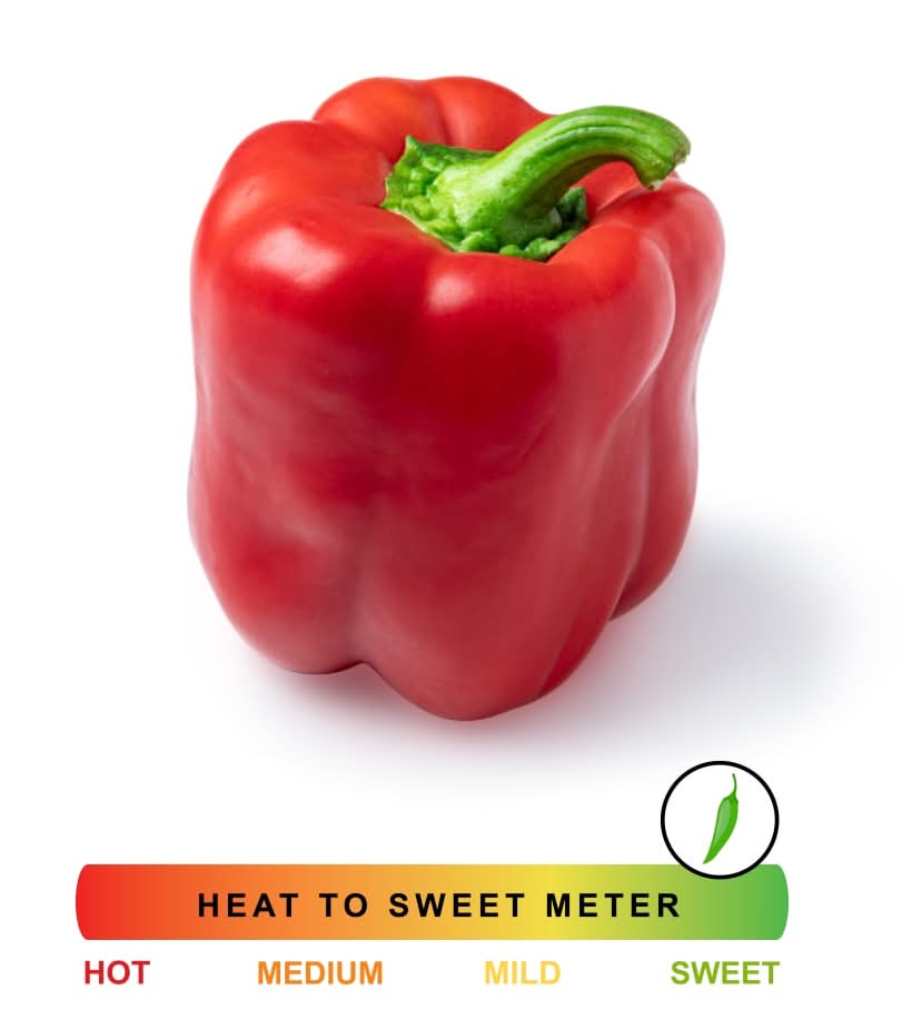 Fresh Red Hothouse Bell Pepper