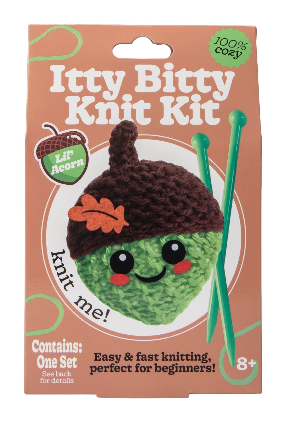 Itty Bitty Knit Kit Fall Set Lil’ Acorn