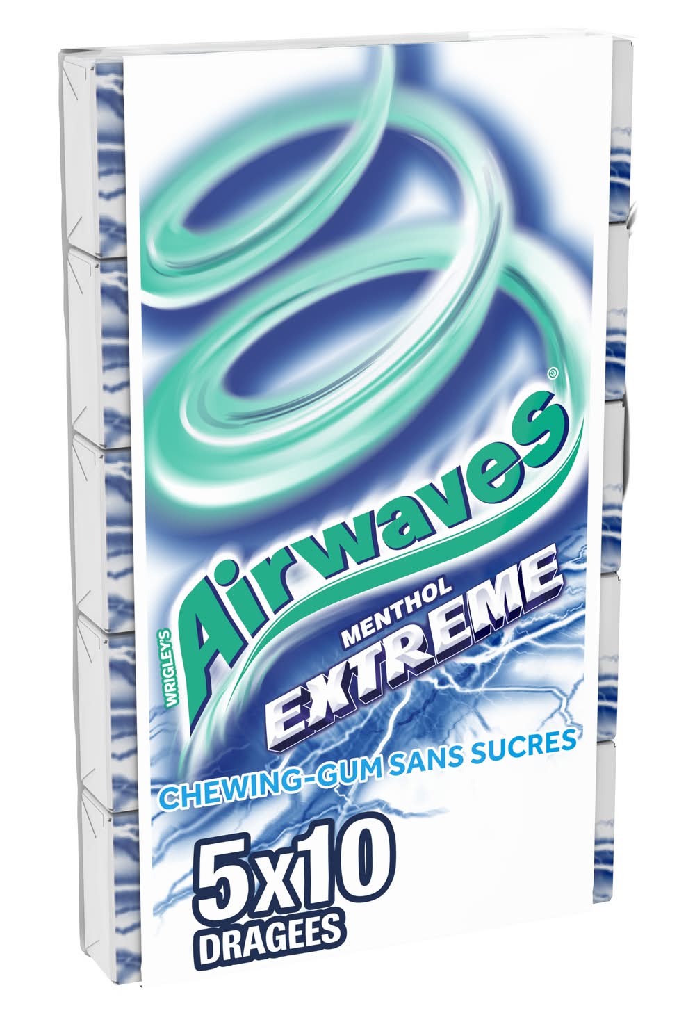 Airwaves - Menthol extrême chewing gum sans sucre (70g)