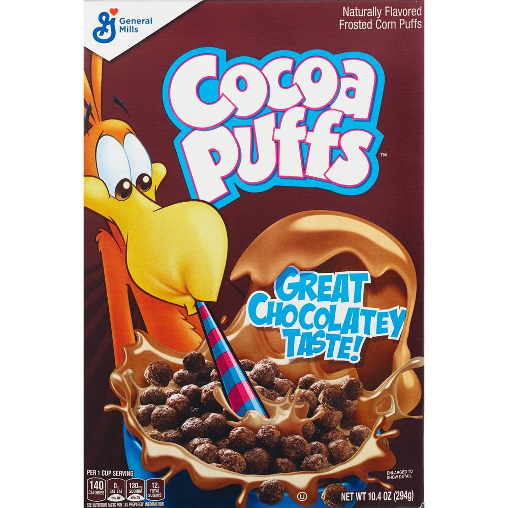 General Mills Cocoa Puffs Whole Grain Cereal, 10.4 Oz