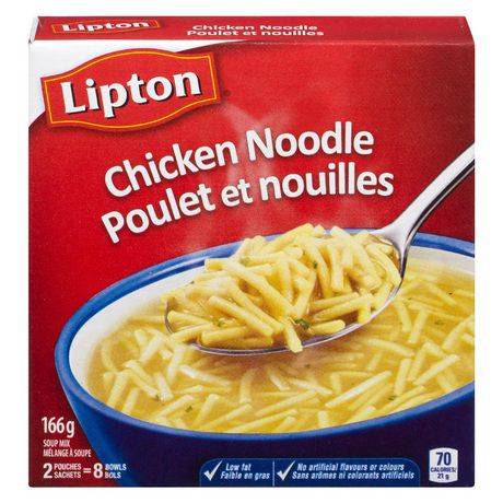 Lipton Chicken Noodle Dry Soup Mix (166 g, 2 ct)