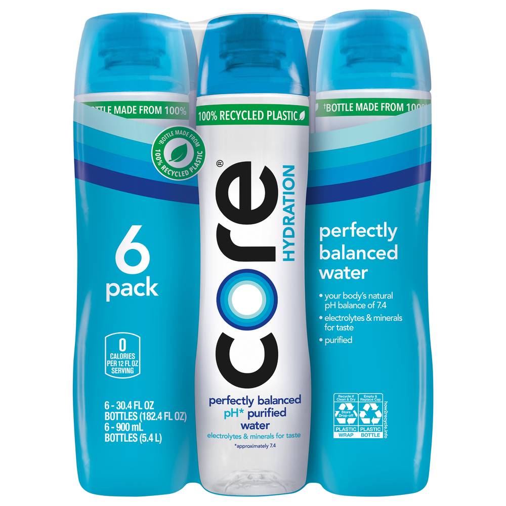 Core Hydration Water (6 ct, 30.4 fl oz)