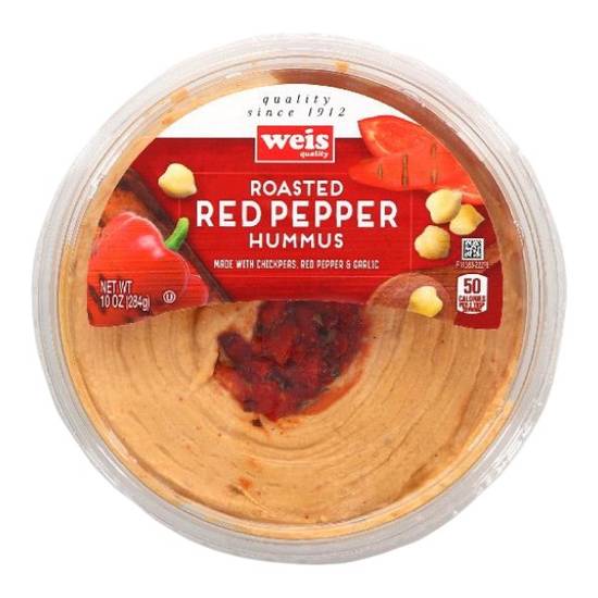 Weis 2 Go Hummus Roasted Red Pepper