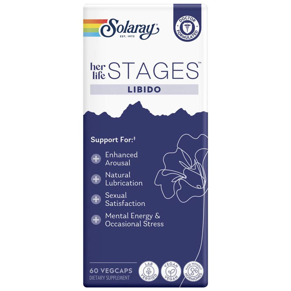 Life Stages For Her Libido - Supports Natural Lubrication & Enhanced Arousal (60 Capsules)