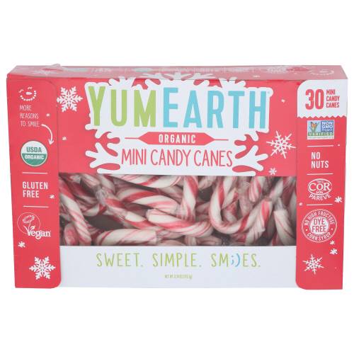 Yum Earth Organic Mini Candy Canes